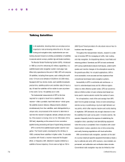 Focus: Talking Satellites