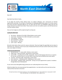 May`s Message from the District Superintendent.