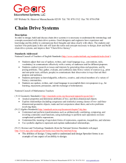 Chain Drive Systems