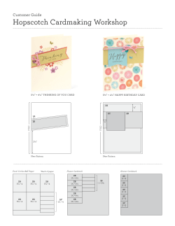 Hopscotch Card Set - Crafting with Amanda