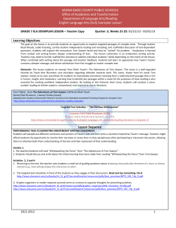 MIAMI-DADE COUNTY PUBLIC SCHOOLS Office