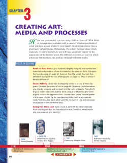 Chapter 3 Creating Art: Media and Processes 50