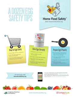 A Dozen Egg Safety Tips