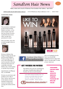 Sandton Hair News NnewNews - Hair Salon Mitcham Presented By