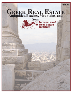 greek real estate - International Real Estate Institute