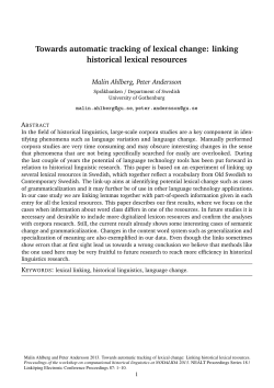 Full text  - Linköping University Electronic Press