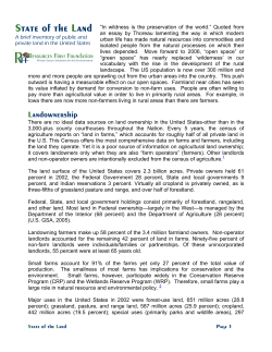 State of the Land - Private Landowner Network