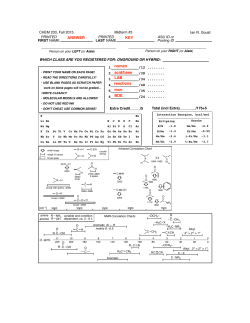 ANSWER KEY nomen acid/base LAB reactions mxn BDE