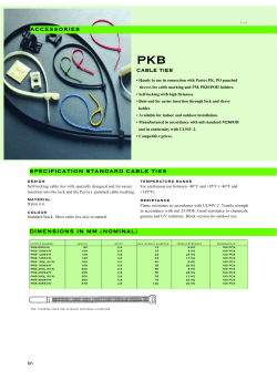 PKB cable ties