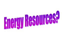 energy sources