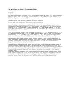 All-Ohio Teams