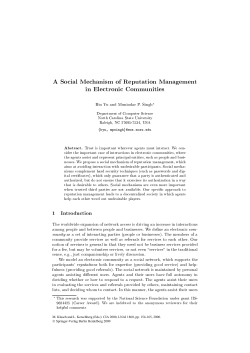 163-Social Mechanism.. - School of Electrical Engineering and