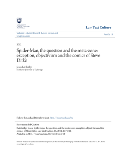 Spider-Man, the question and the meta-zone