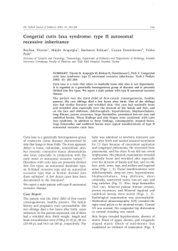 Full Text:PDF - The Turkish Journal of Pediatrics