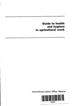 in agricultural work
