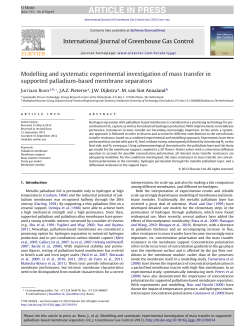 Modelling and systematic experimental investigation of mass