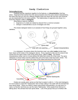 Candy Cladistics