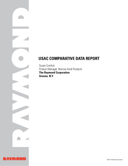 USAC CompARATive dATA RepoRT