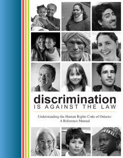 IS AGAINST THE LAW - Hamilton Community Legal Clinic / Clinique
