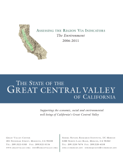 Great Central Valley - Great Valley Center