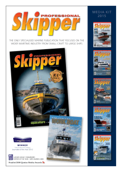 Advertise - Professional Skipper Magazine