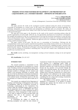 27 perspectives for further development and