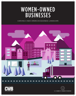 Women Owned Businesses - Carving a New American Business