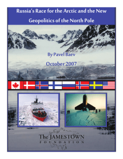 Russia`s Race for the Arctic and the New Geopolitics of the