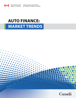 Auto Finance: Market Trends