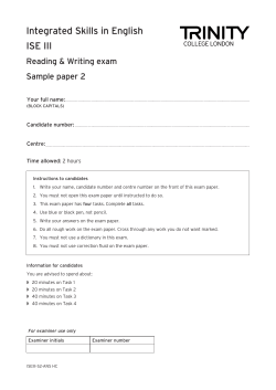 ISE III Sample paper 2 (with answers).indd