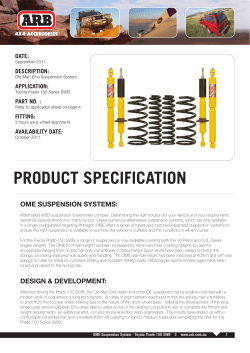 PRODUCT SPECIFICATION