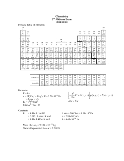 Chemistry