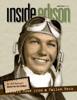 An SCE Retiree`s Quest for his Father