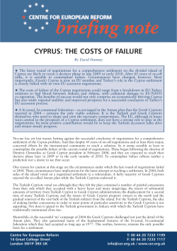 Cyprus: The costs of failure