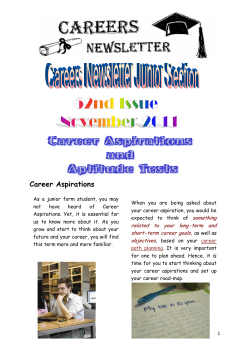 Career Aspirations