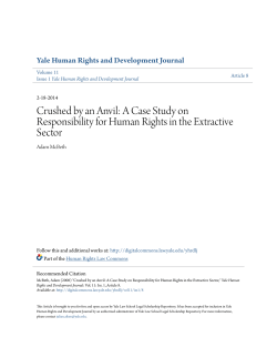 Crushed by an Anvil: A Case Study on Responsibility for Human