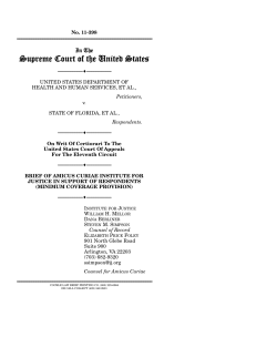 amicus brief - Institute for Justice