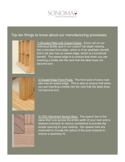 Top ten things to know about our manufacturing processes.