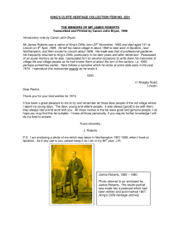 KING`S CLIFFE HERITAGE COLLECTION ITEM NO. 2531 THE