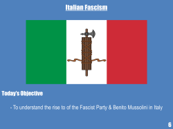 Italian Fascism