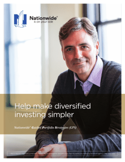 Nationwide &reg; Guided Portfolio Strategies (GPS) Client Guide