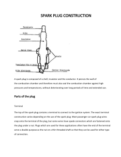 spark plug construction