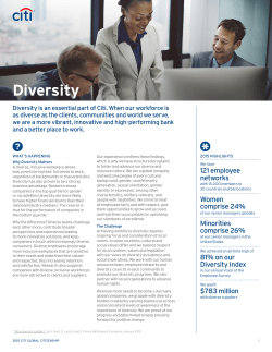 Diversity - Citigroup