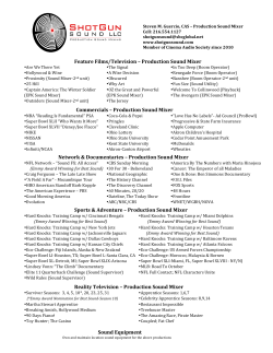 Printable Guercio 2017 Resume PDF
