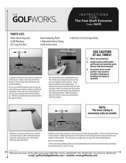 FASTE Fast Shaft Extractor