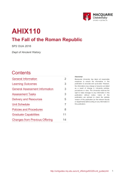 as PDF - Unit Guide