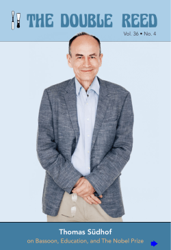 Thomas S&uuml;dhof - International Double Reed Society