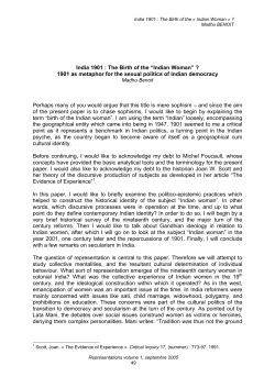 PASSAGE TO INDIA : A FLIGHT OF WESTERN IMAGINATION