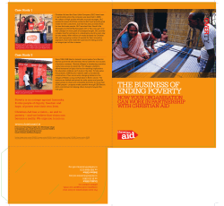 the business of ending poverty