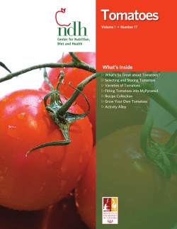 Tomatoes - University of the District of Columbia